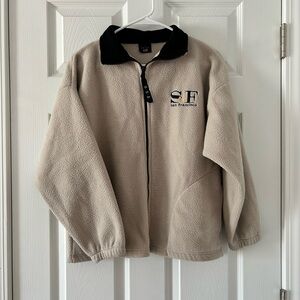 San Francisco Beige Fleece Jacket